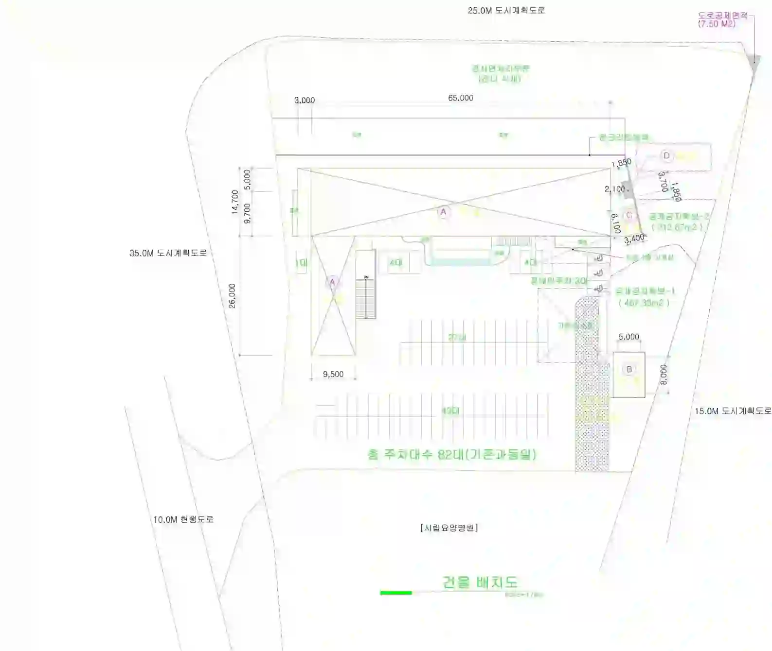 동상리 555-1 배치도 이미지